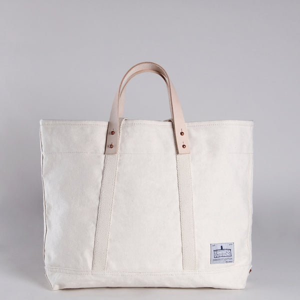 EAST-WEST COTTON CANVAS TOTE - CASUAL to FANCY