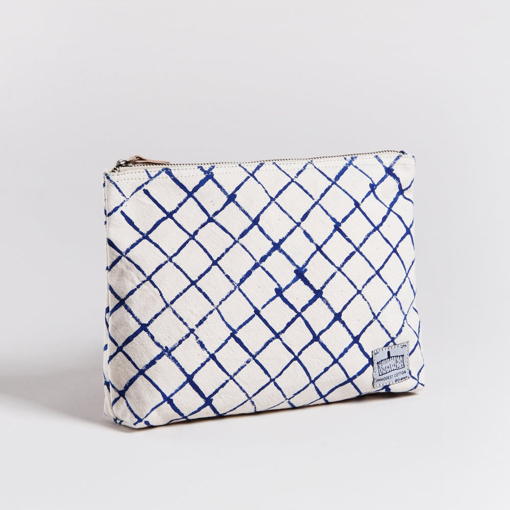 CANVAS ZIPPER POUCH - CASUAL to FANCY