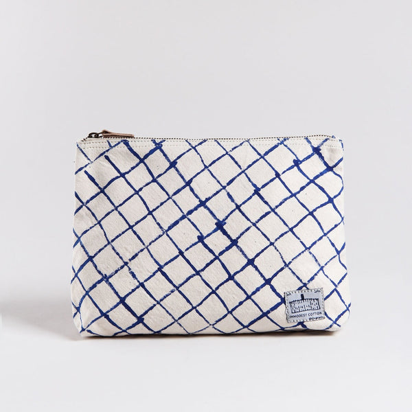 CANVAS ZIPPER POUCH - CASUAL to FANCY