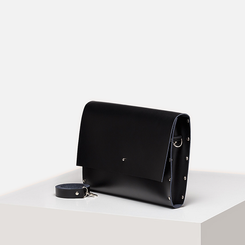 LEATHER RIVET CLUTCH - CASUAL to FANCY