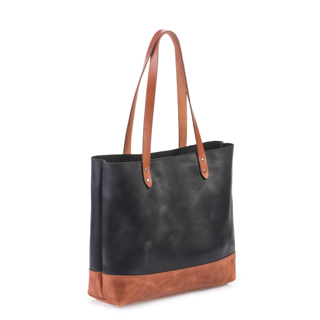 CLASSIC LEATHER TOTE - CASUAL to FANCY