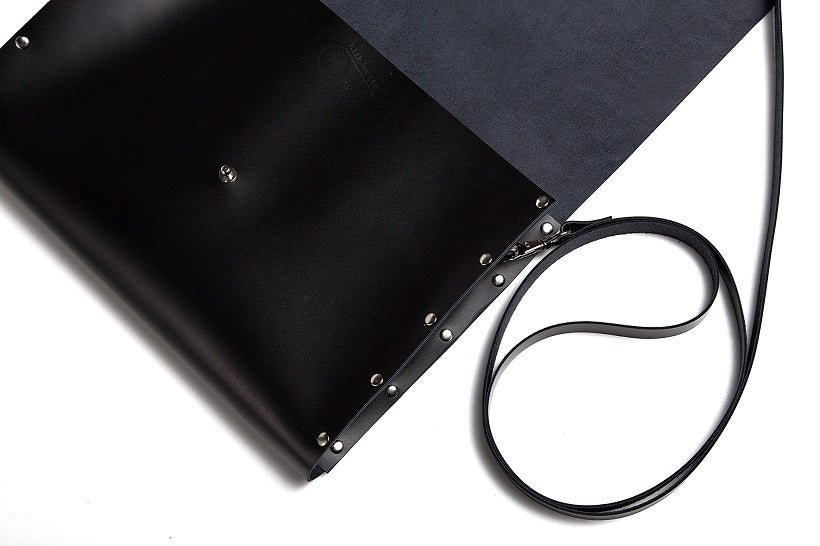 LEATHER RIVET CLUTCH - CASUAL to FANCY