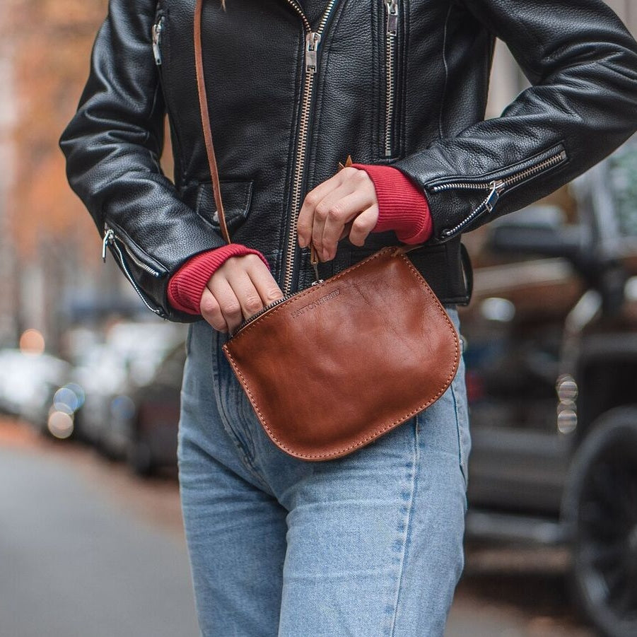 LUNA LEATHER CROSSBODY - CASUAL to FANCY